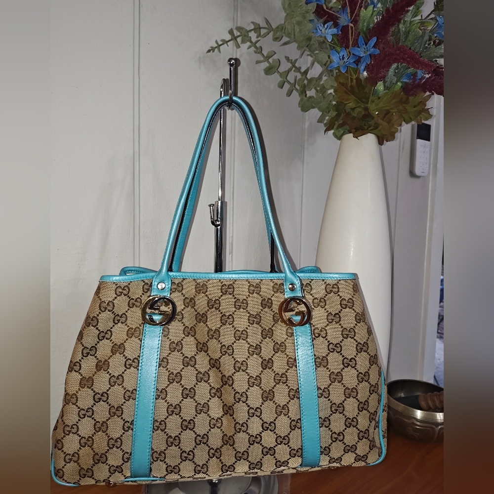 Gucci Twins Medium - Metallic Blue